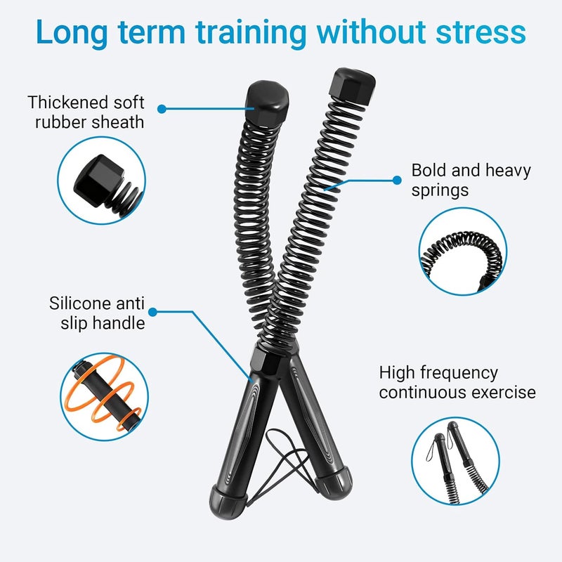 ARVORUM Cordless Training Rope, Adjustable Weight Cordless Training Rope, for Home Gym Cardio, Strength Training, Arm Toning, MMA & Functional Fitness, Quiet Space-Saving Equipment - Image 5